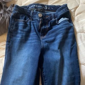 Curvy high rise jegging